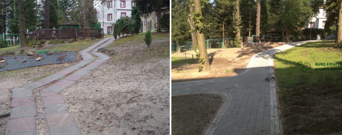 ułożenie kostki brukowej